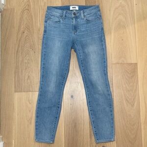 PAIGE Women's Denim Blue Skinny Jeans